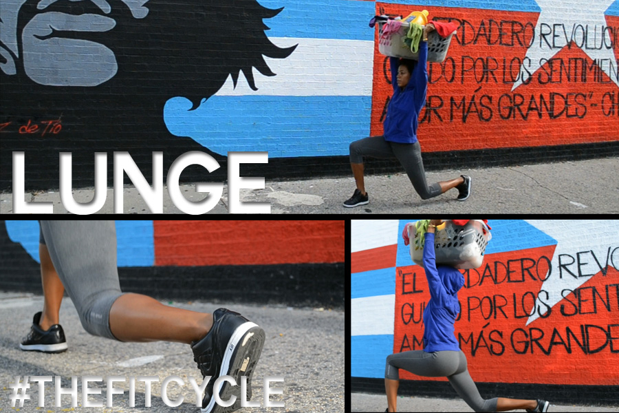 #TheFitCycle Lunge