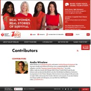 Andia becomes Certified Fitness Contributor for the American Heart Association and the #GoRedForWomen campaign!